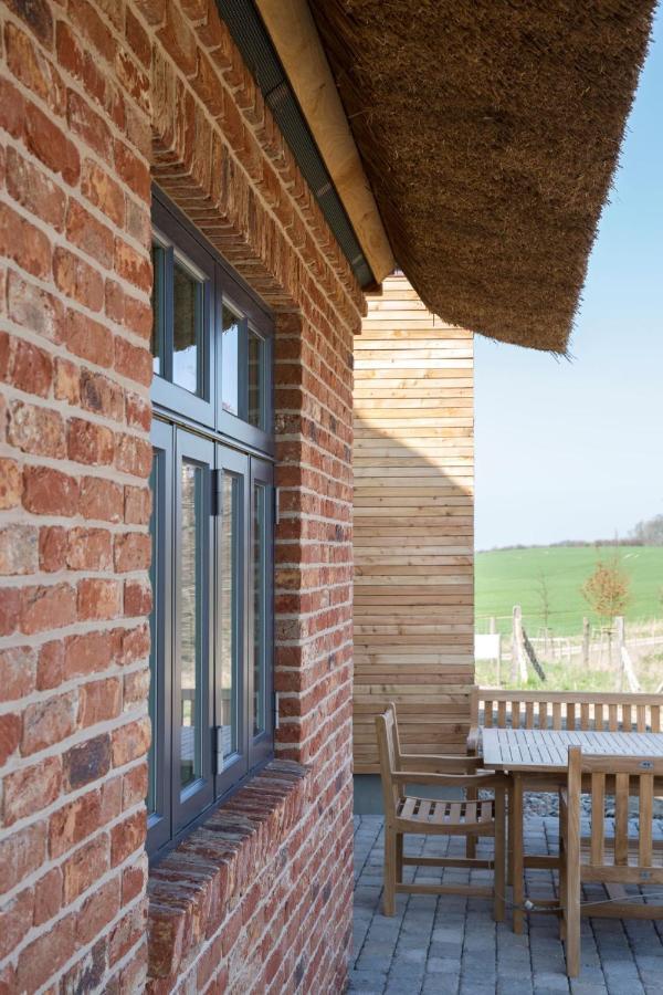 فيلا Reetdorf Geltinger Birk Atelierhaus Schilfinsel Nieby  المظهر الخارجي الصورة